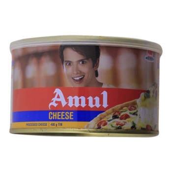 Amul Proc. Cheese EOE Tins -  400gm